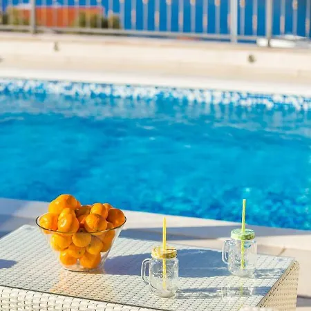 Villa Diomedes With The Sea View And The Pool *