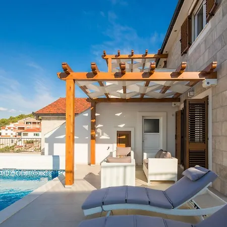 Villa Diomedes With The Sea View And The Pool *