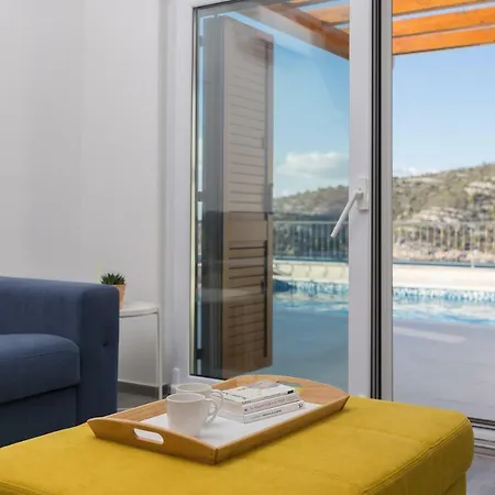 Villa Diomedes With The Sea View And The Pool *