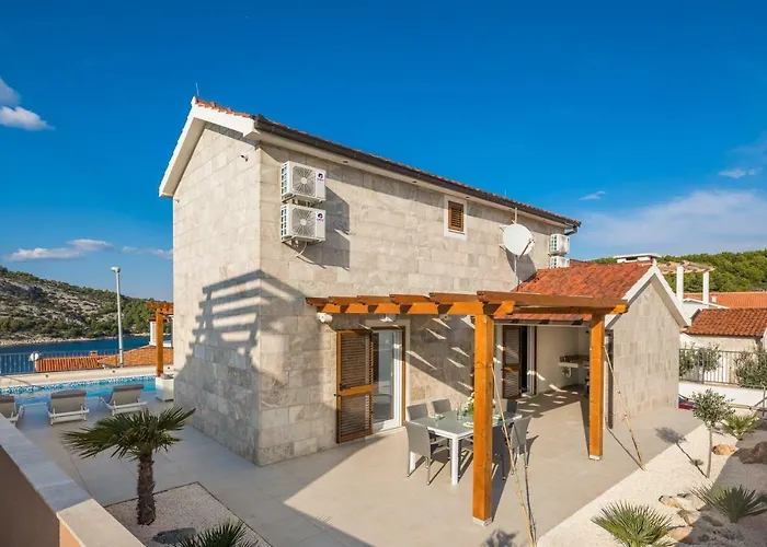 Diomedes With The Sea View And The Pool Villa Rogoznica (Sibenik-Knin)