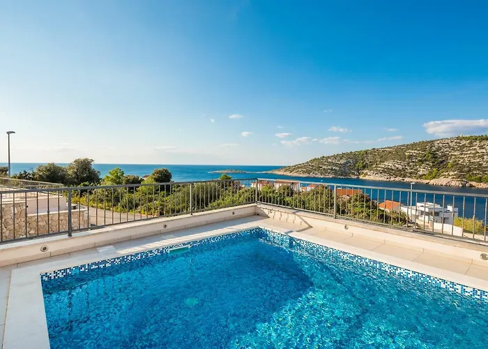 Diomedes With The Sea View And The Pool Villa Rogoznica (Sibenik-Knin)