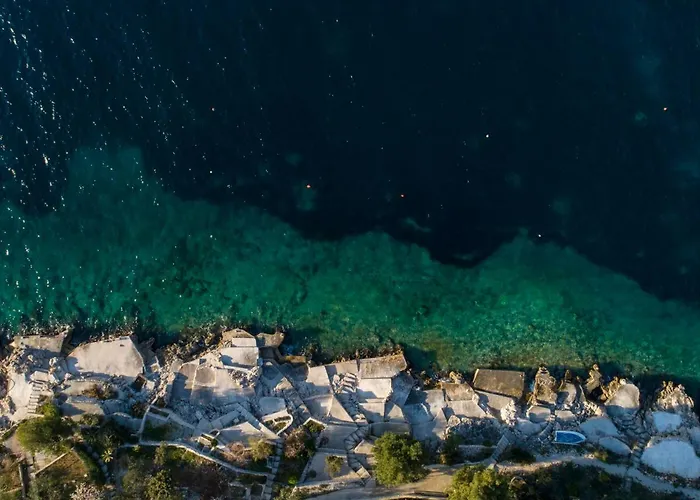 Villa Diomedes With The Sea View And The Pool