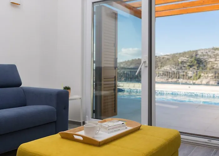 Vila Diomedes With The Sea View And The Pool *